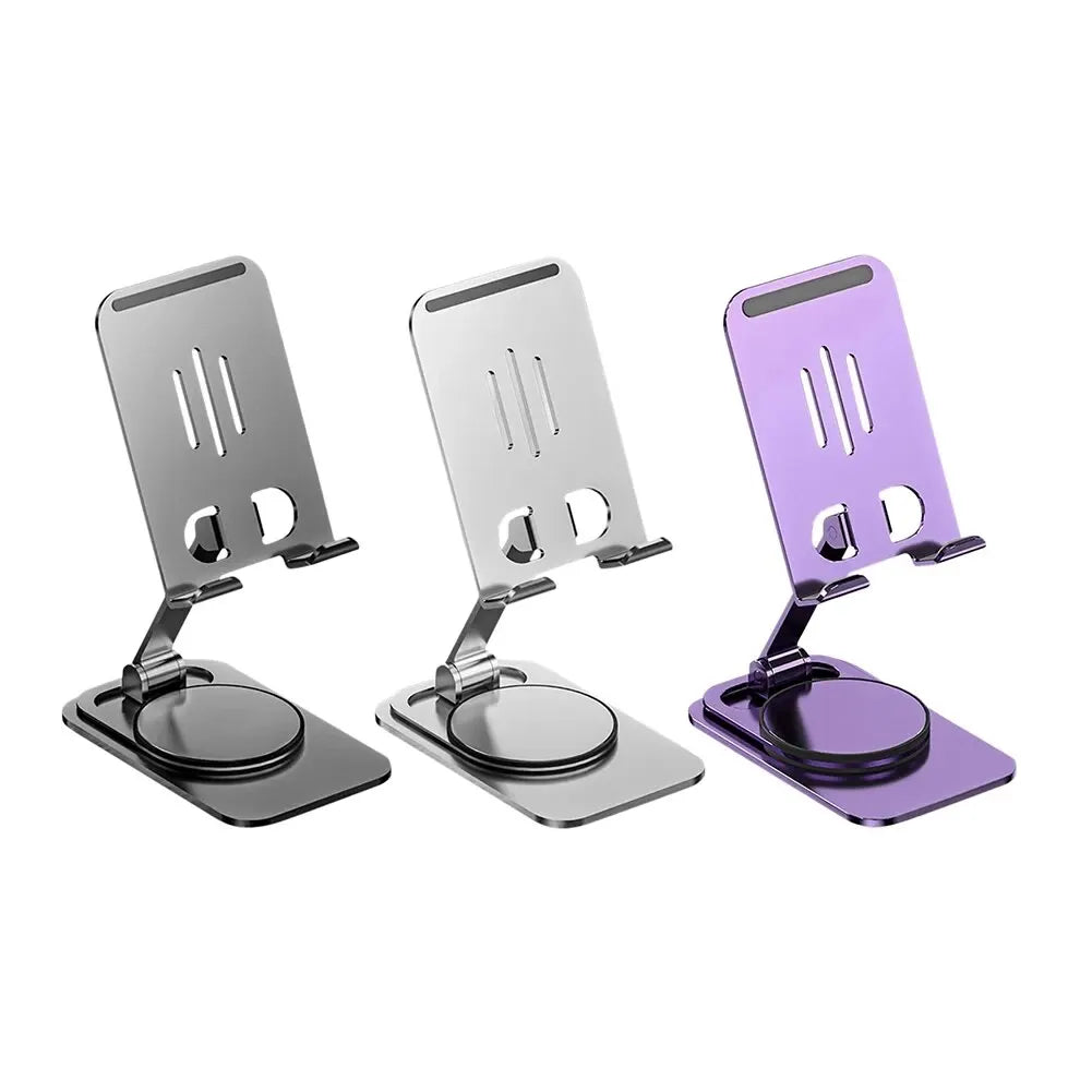 Metal 360 Degree Rotating Mobile Phone Tablet Pc Stand