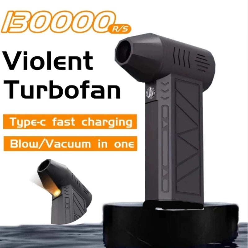 Turbo Jet Air Blower – High Power Portable Dust Cleaner (Type-C Rechargeable)