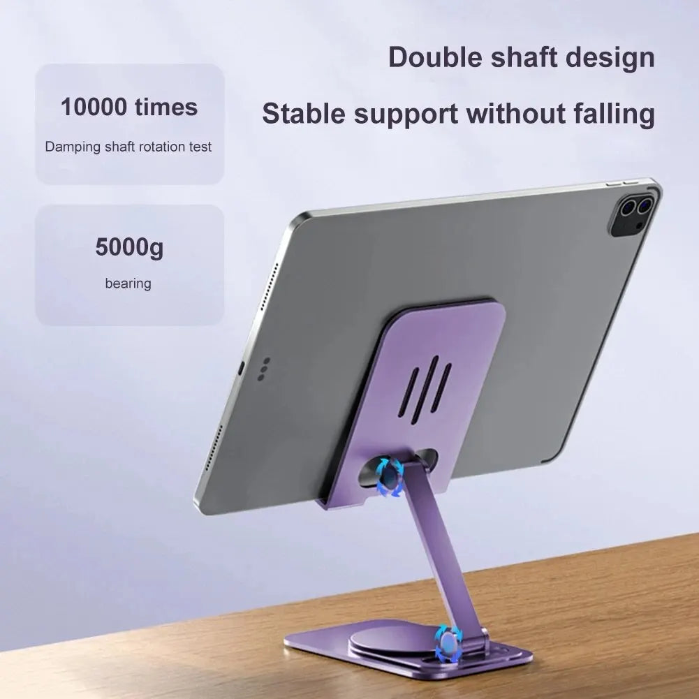 Metal 360 Degree Rotating Mobile Phone Tablet Pc Stand